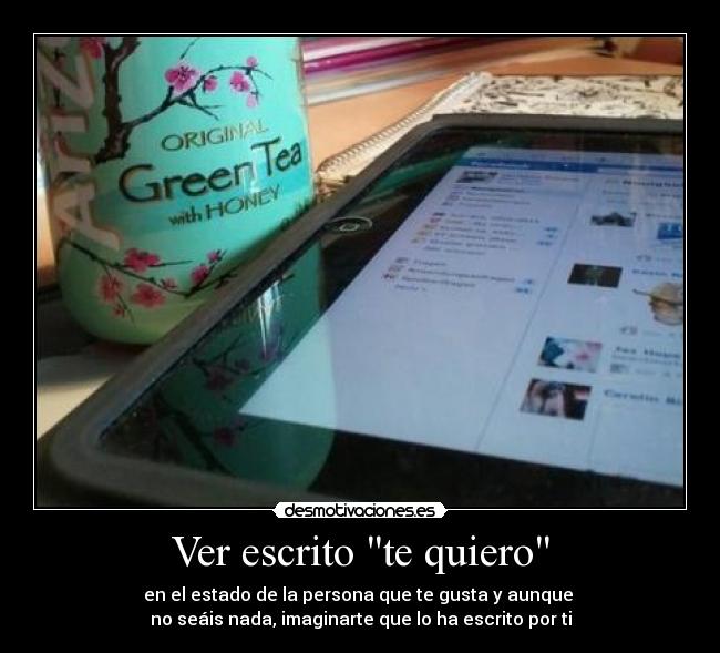 Ver escrito te quiero - 