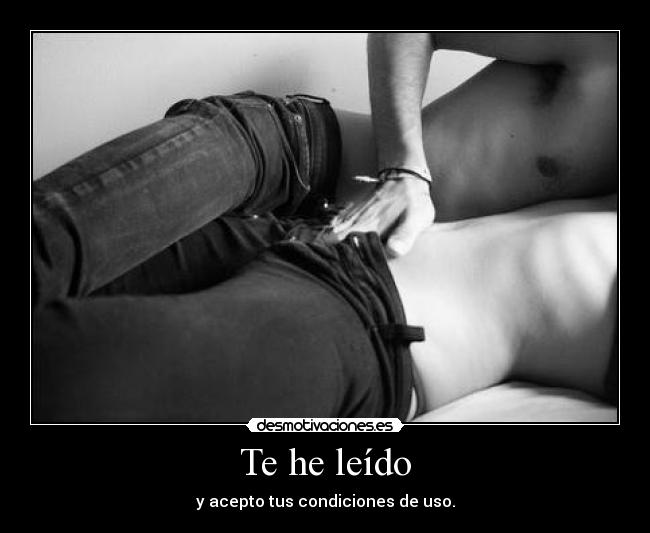 Te he leído -