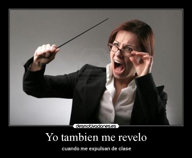 Yo tambien me revelo -