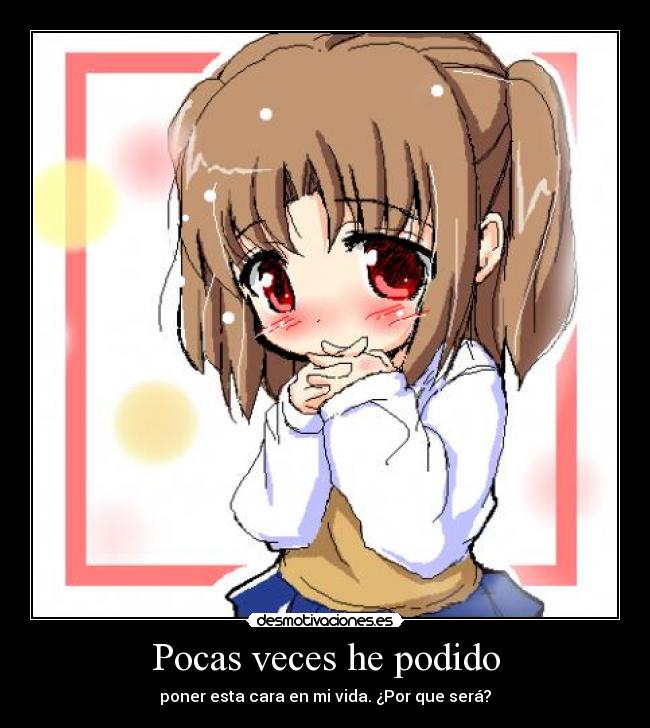 carteles yumizuka satsuki tsukihime sacchin sonrojada desmotivaciones