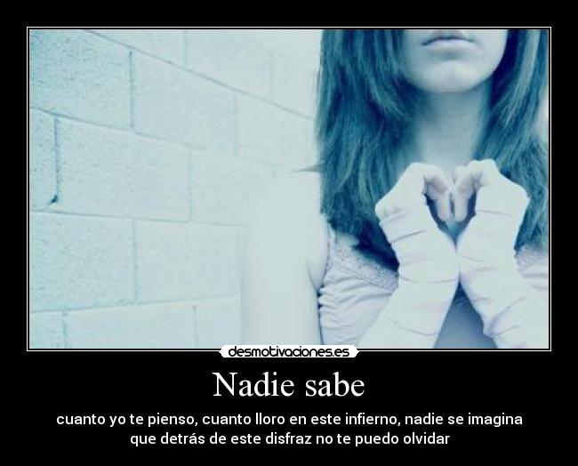 Nadie sabe -