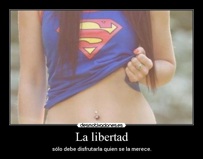 La libertad -