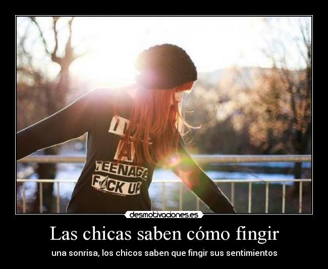 carteles fingir desmotivaciones