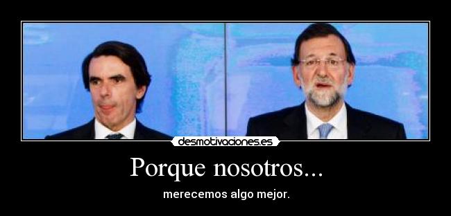 Porque nosotros... - 