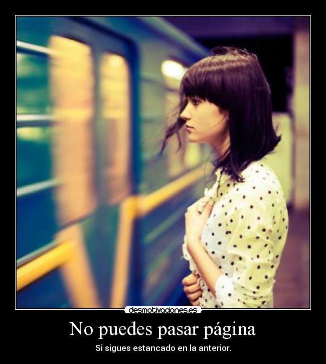No puedes pasar página - 