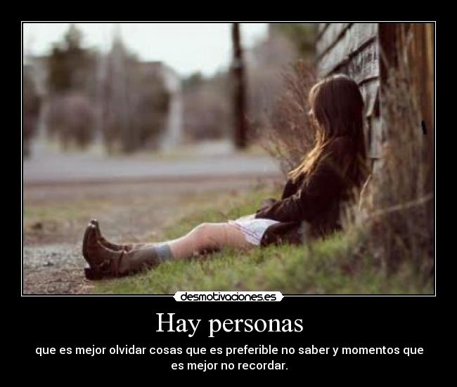 Hay personas - 