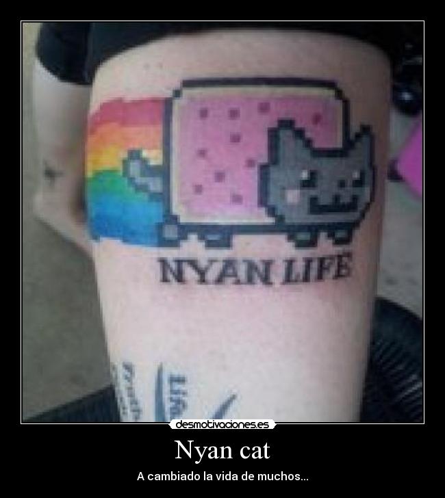 carteles nyan cat desmotivaciones