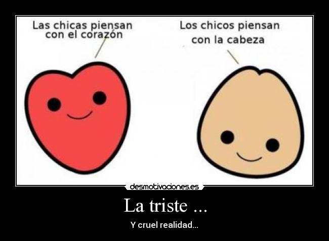 La triste ... - Y cruel realidad...