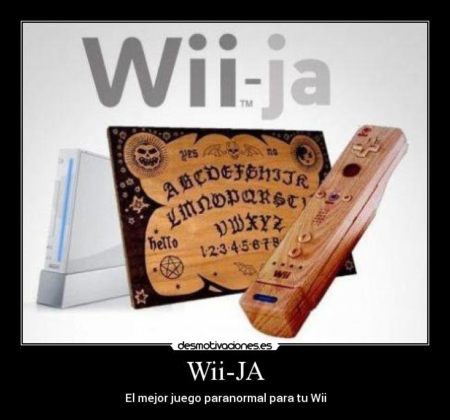 Wii-JA - El mejor juego paranormal para tu Wii