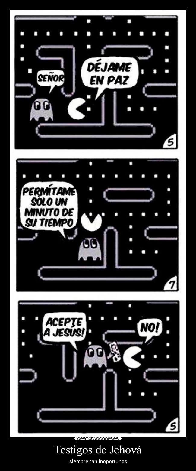 Testigos de Jehová - siempre tan inoportunos