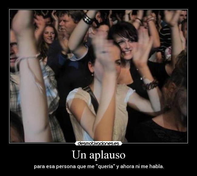 Un aplauso - 
