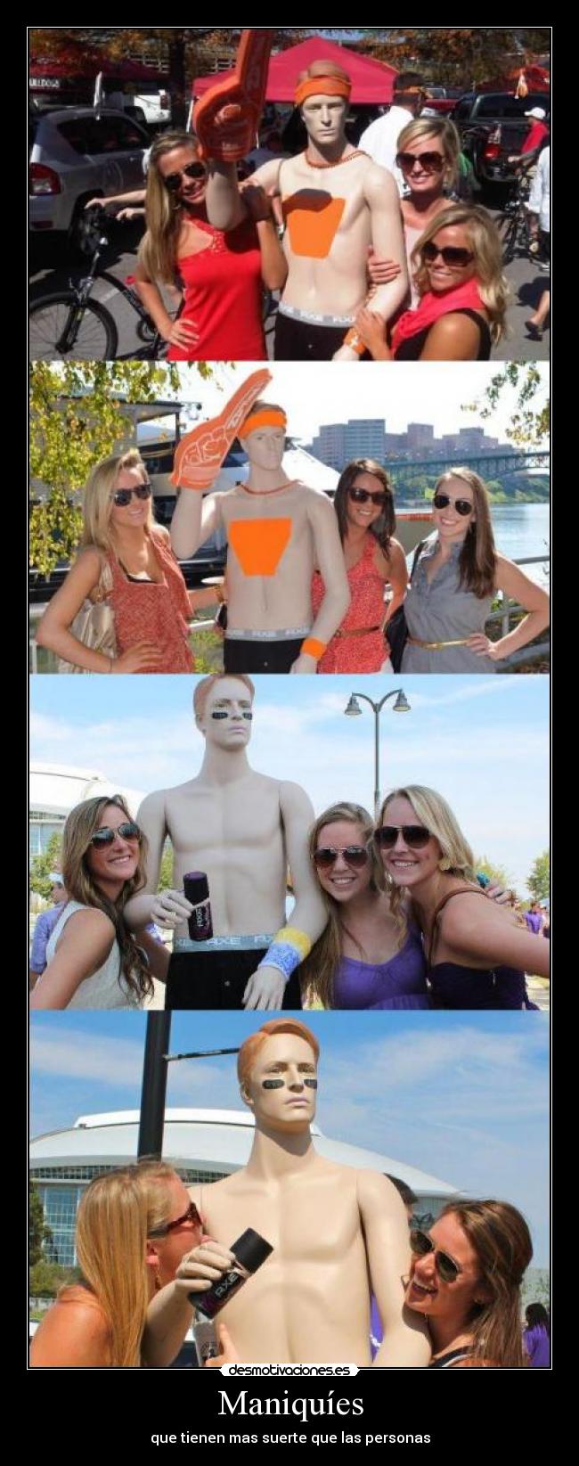 Maniquíes - que tienen mas suerte que las personas