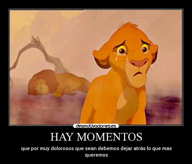 HAY MOMENTOS -