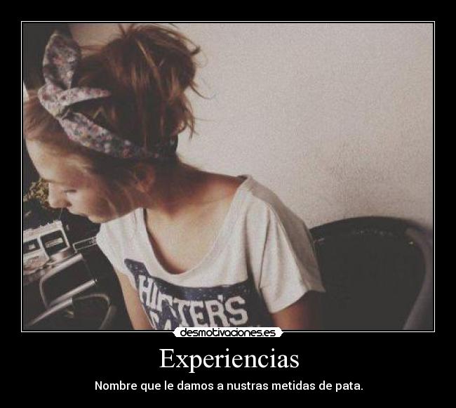 Experiencias - 