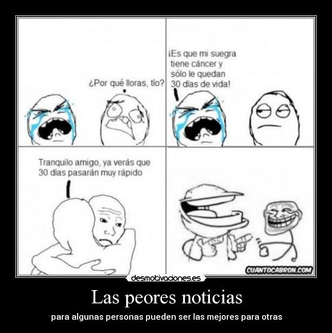 Las peores noticias - 