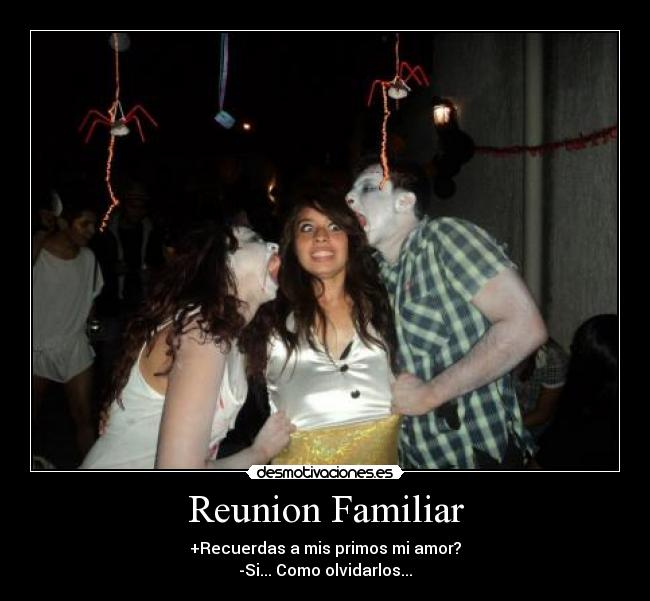 carteles reunion anual familia desmotivaciones
