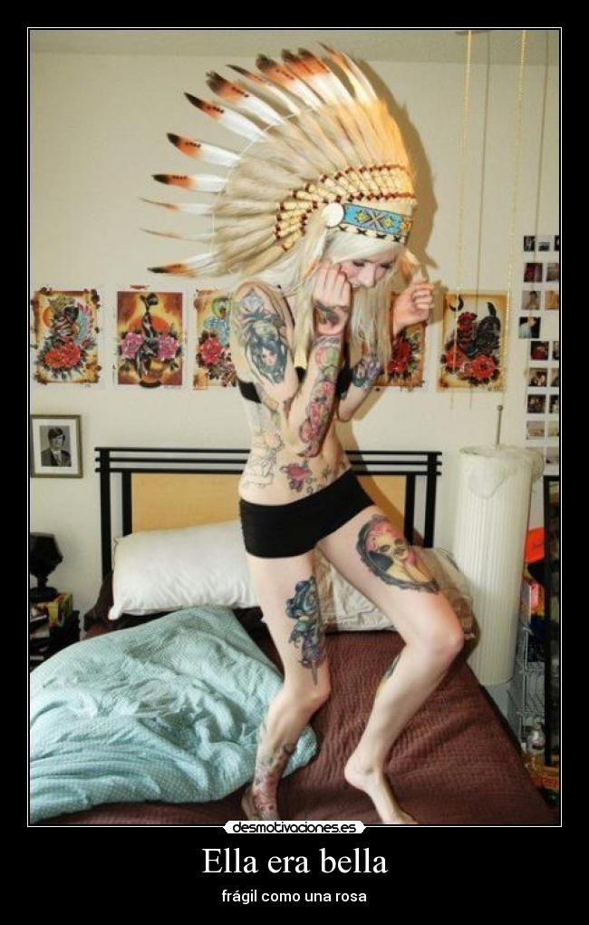 Ella era bella - frágil como una rosa
