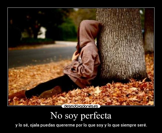 No soy perfecta - 