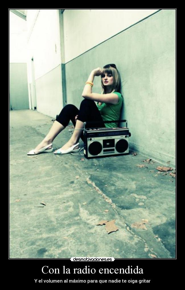 Con la radio encendida -