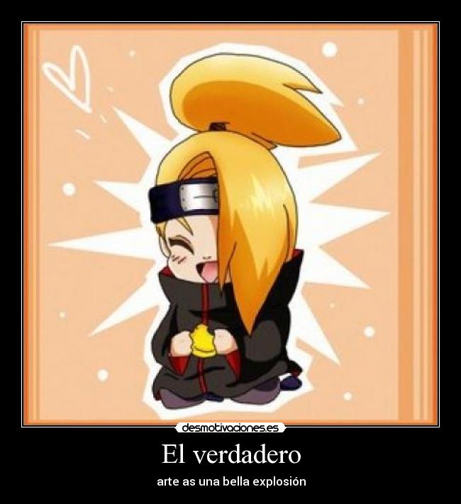 El verdadero - arte as una bella explosión
