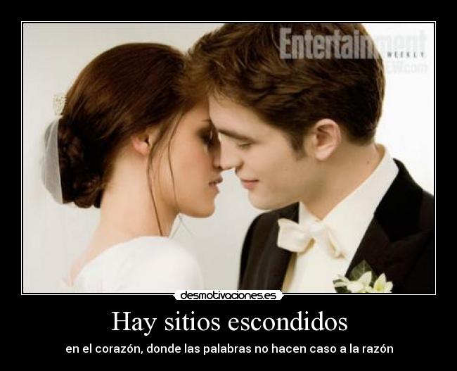 Hay sitios escondidos -