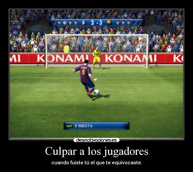 carteles pes futbol videojuegos desmotivaciones