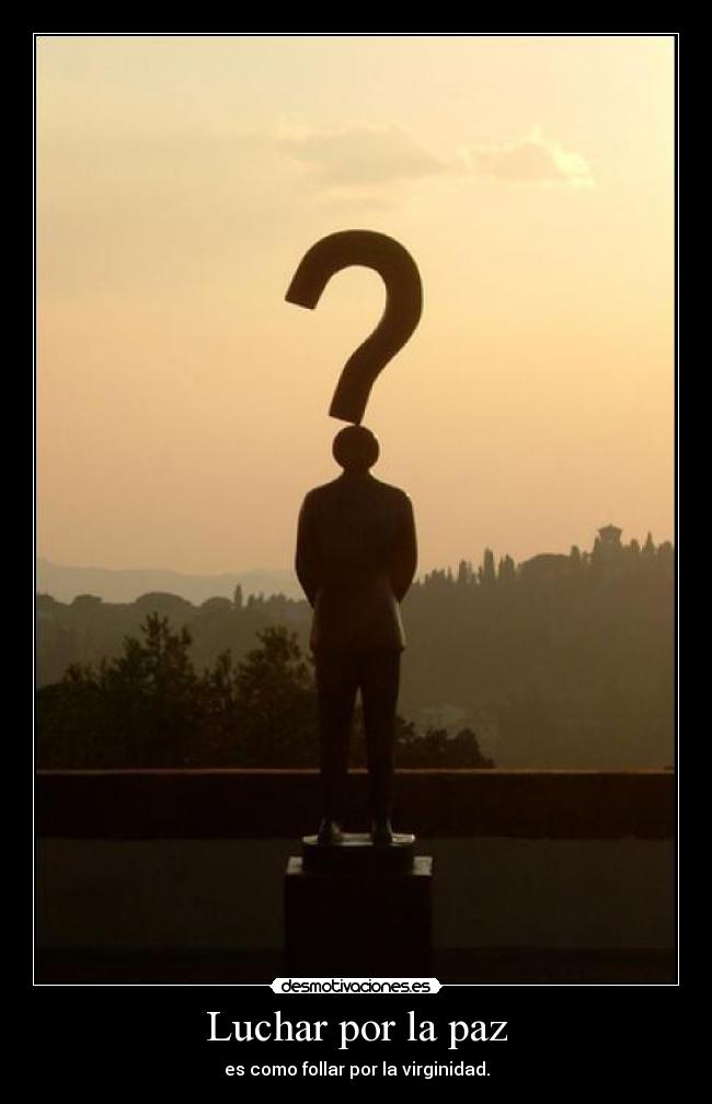Luchar por la paz -