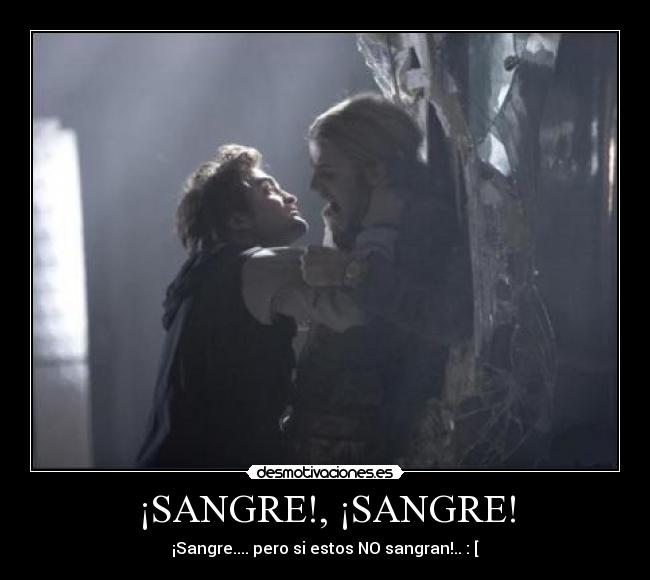 ¡SANGRE!, ¡SANGRE! - 