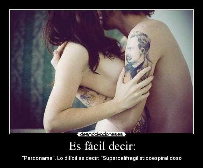 Es fácil decir: - 