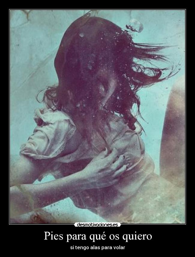 Pies para qué os quiero - si tengo alas para volar