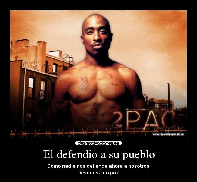 El defendio a su pueblo -