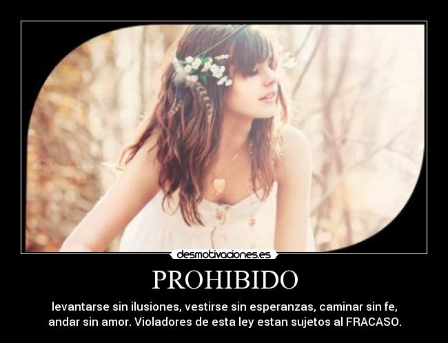 PROHIBIDO -