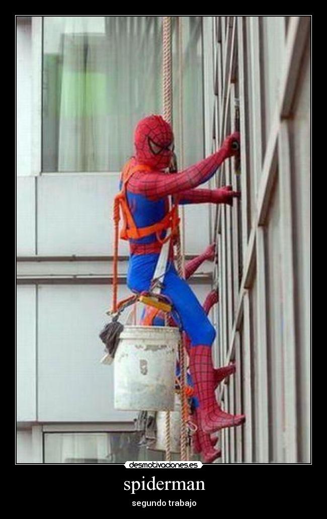 spiderman - segundo trabajo