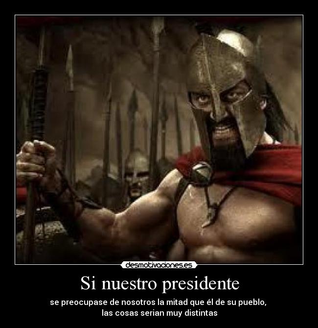 Si nuestro presidente -