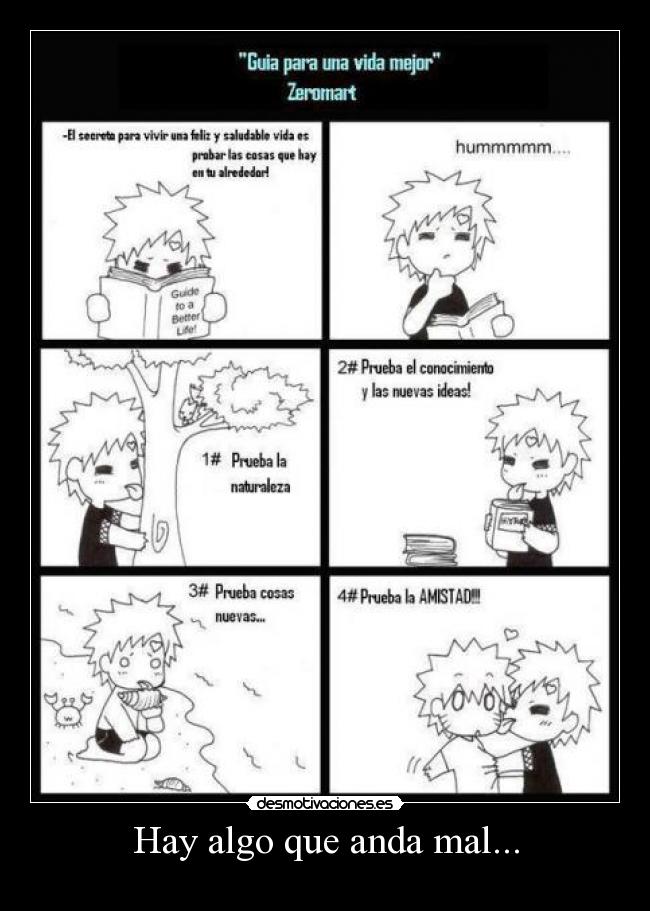 Hay algo que anda mal... -