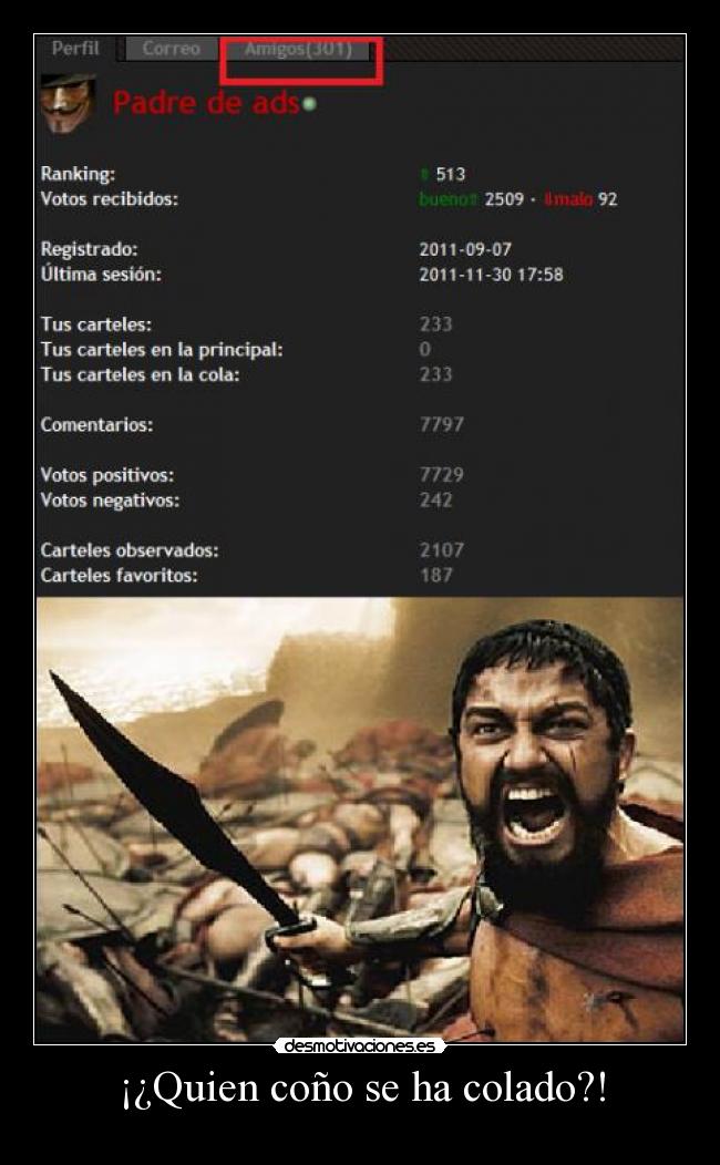 ¡¿Quien coño se ha colado?! - 