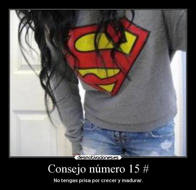 Consejo número 15 # - 