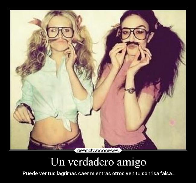Un verdadero amigo -
