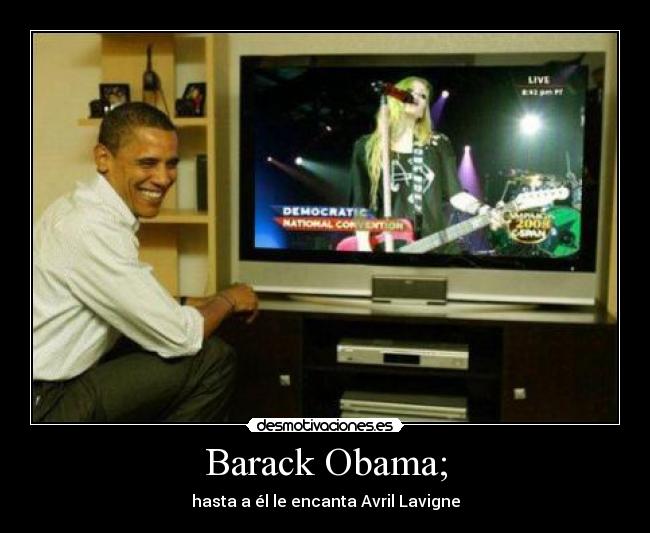 Barack Obama; - 
