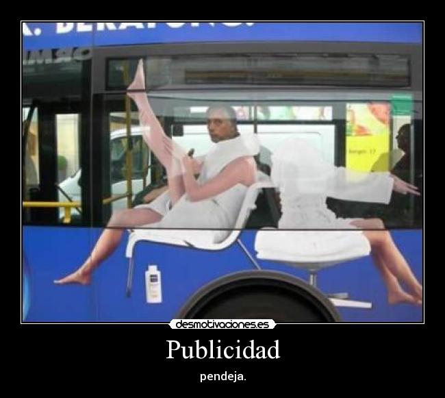 Publicidad - pendeja.