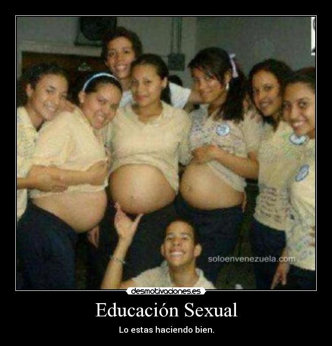 Educación Sexual - Lo estas haciendo bien.