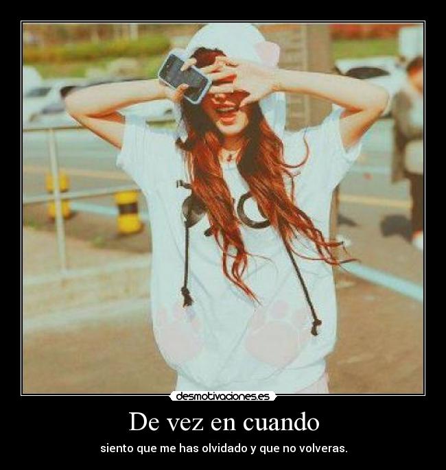 De vez en cuando - 