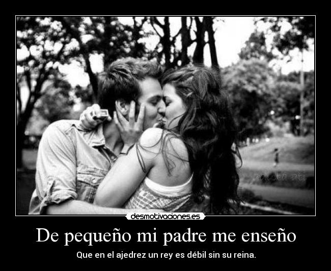 De pequeño mi padre me enseño -