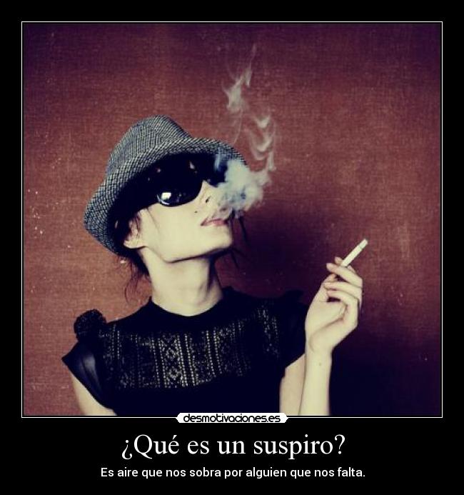 ¿Qué es un suspiro? -