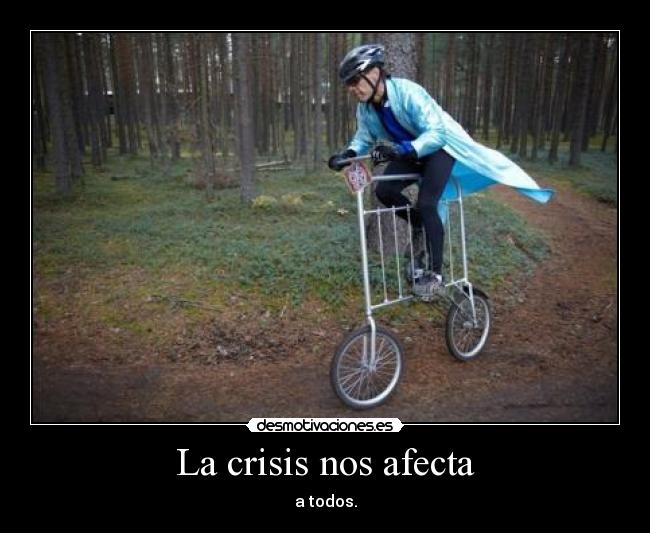 La crisis nos afecta -