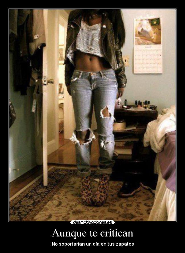 Aunque te critican - 