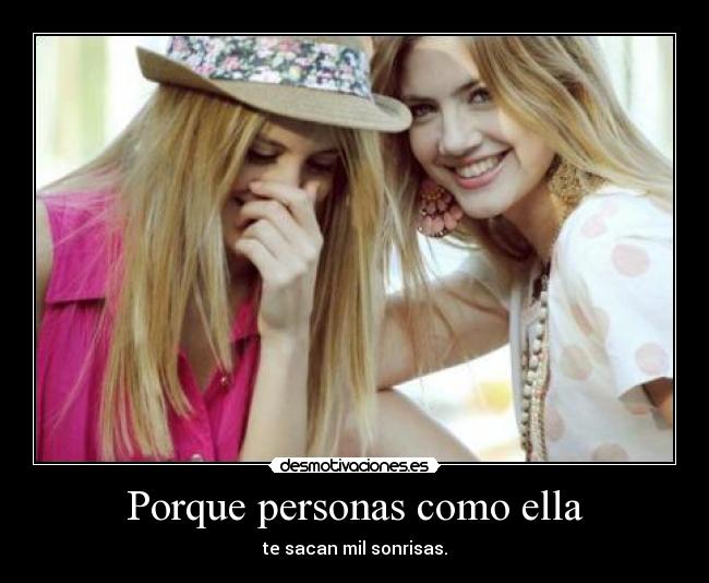 Porque personas como ella - 