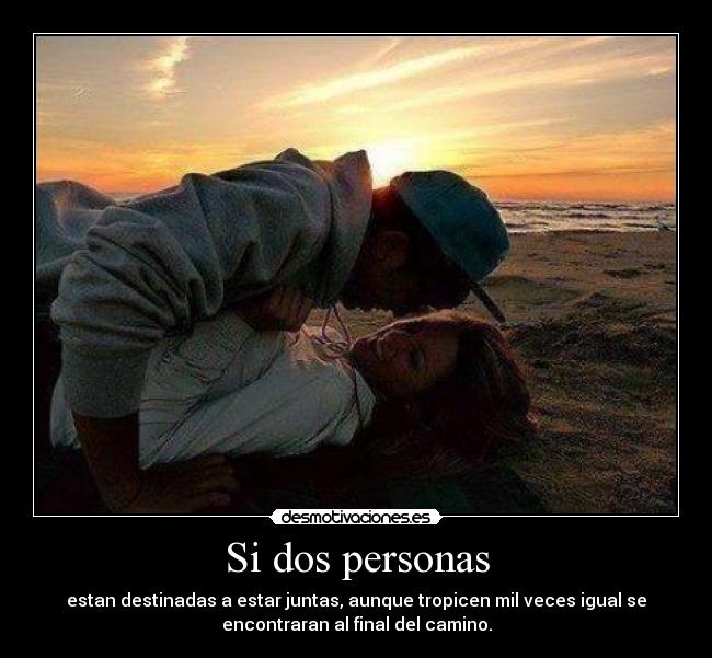Si dos personas -