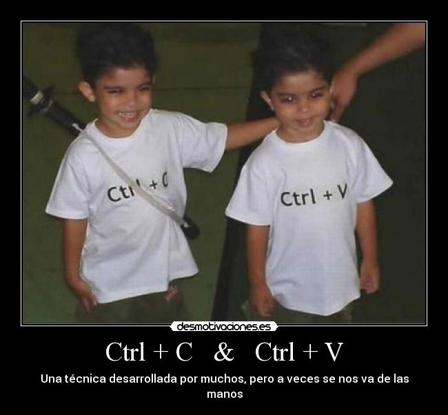 carteles ctrl lol desmotivaciones