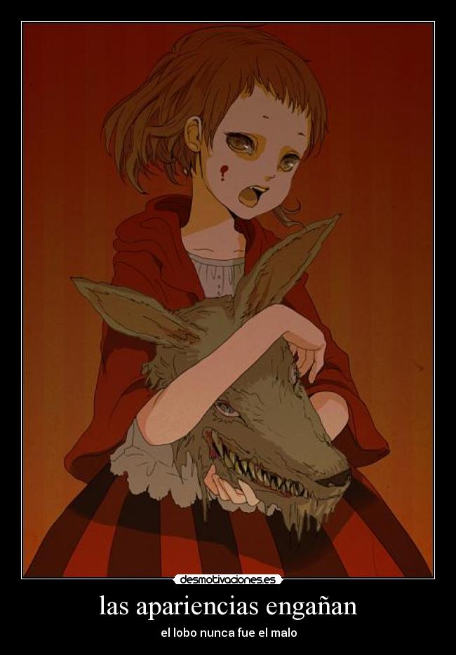 las apariencias engañan -
